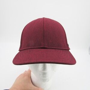 Melin A-Game Hydro Maroon Heather Performance Snapback Hat Mens Classic 58cm